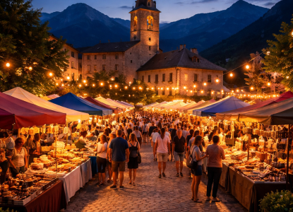 marché nocturne Chorges
