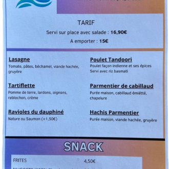 Restaurant Plats Maison
