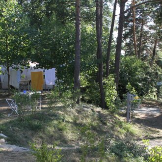 emplacement camping sous-bois La Palatrière