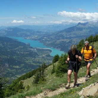 randonnée lac Serre-Ponçon