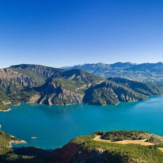 Vue sur Sauze du lac
