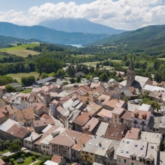 vue aérienne chorges