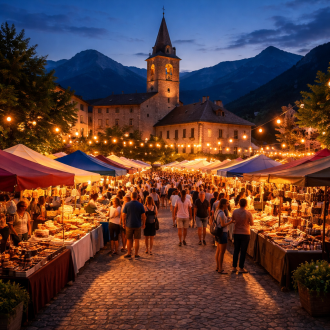 marché nocturne Chorges
